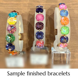 Multicolor DIY crystal Bracelet kit